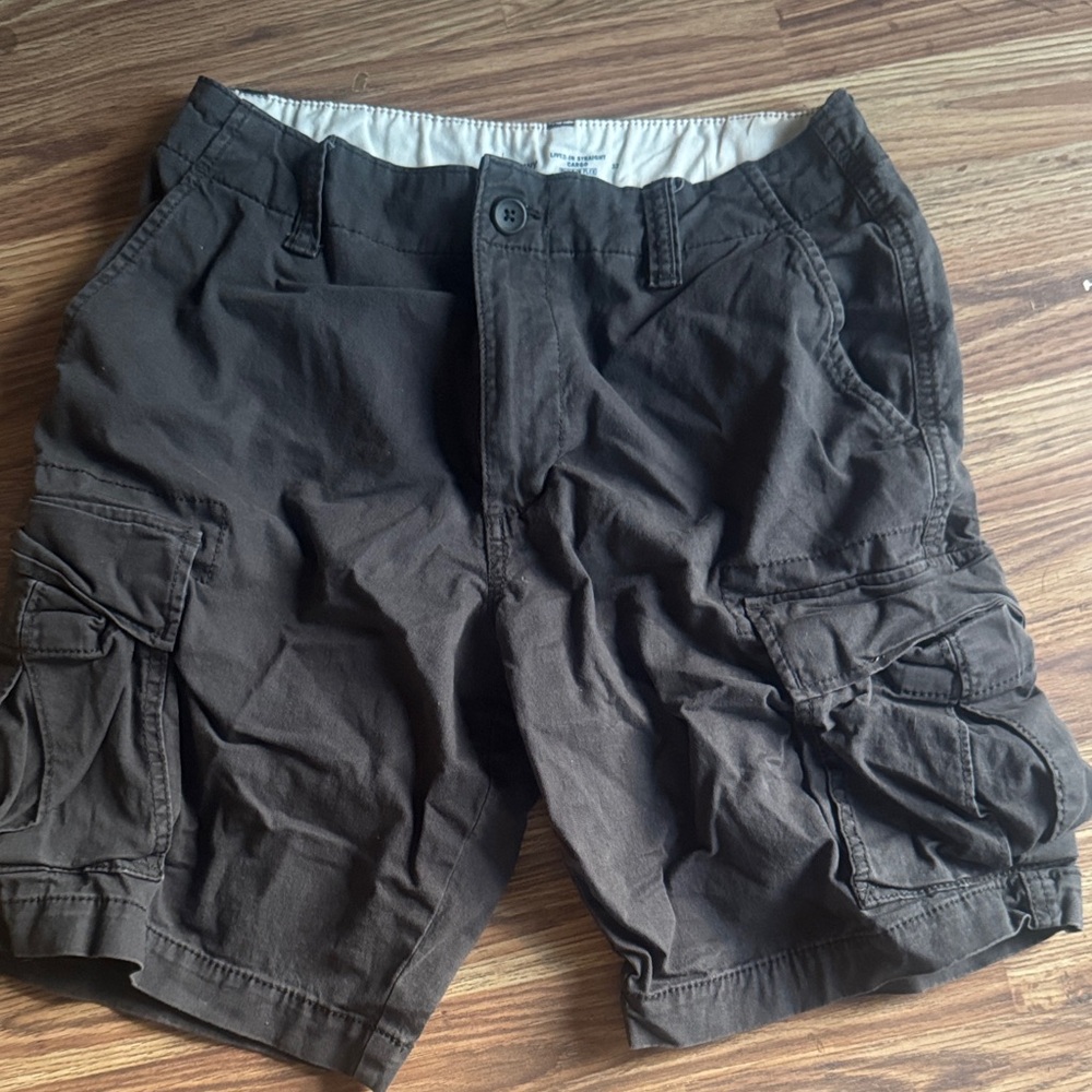Old Navy Dark Brown Cargo Shorts